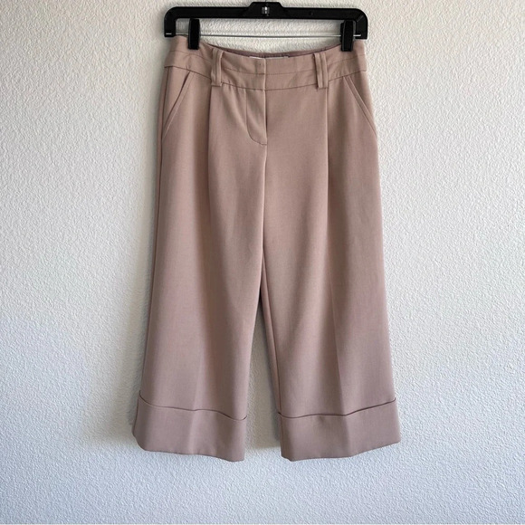 Trina Turk Pants - Trina Turk Womens Wide Leg Casual Cropped Pants